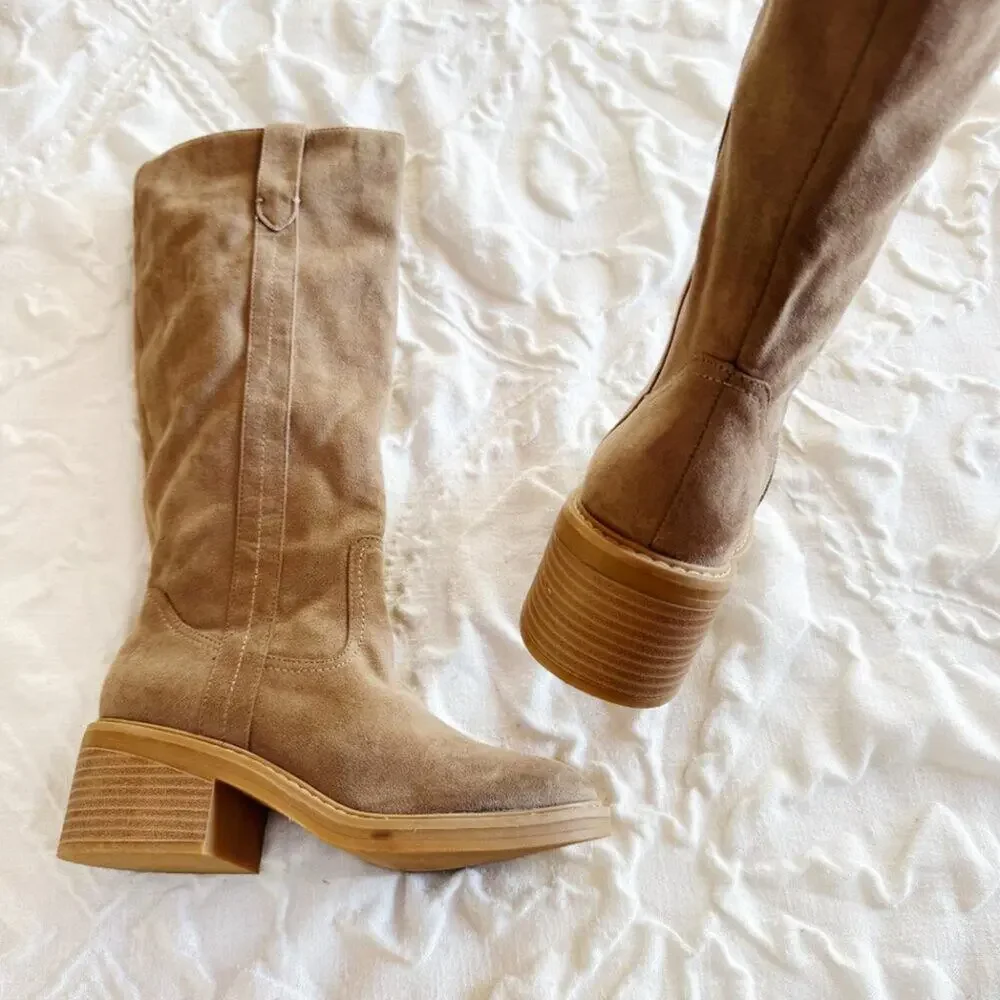 Splendid Vivie Suede Boots Size 6 New